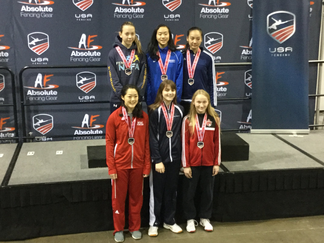 FSA Fencer Ropes in Medal at the Junior Olympic Fencing Championships